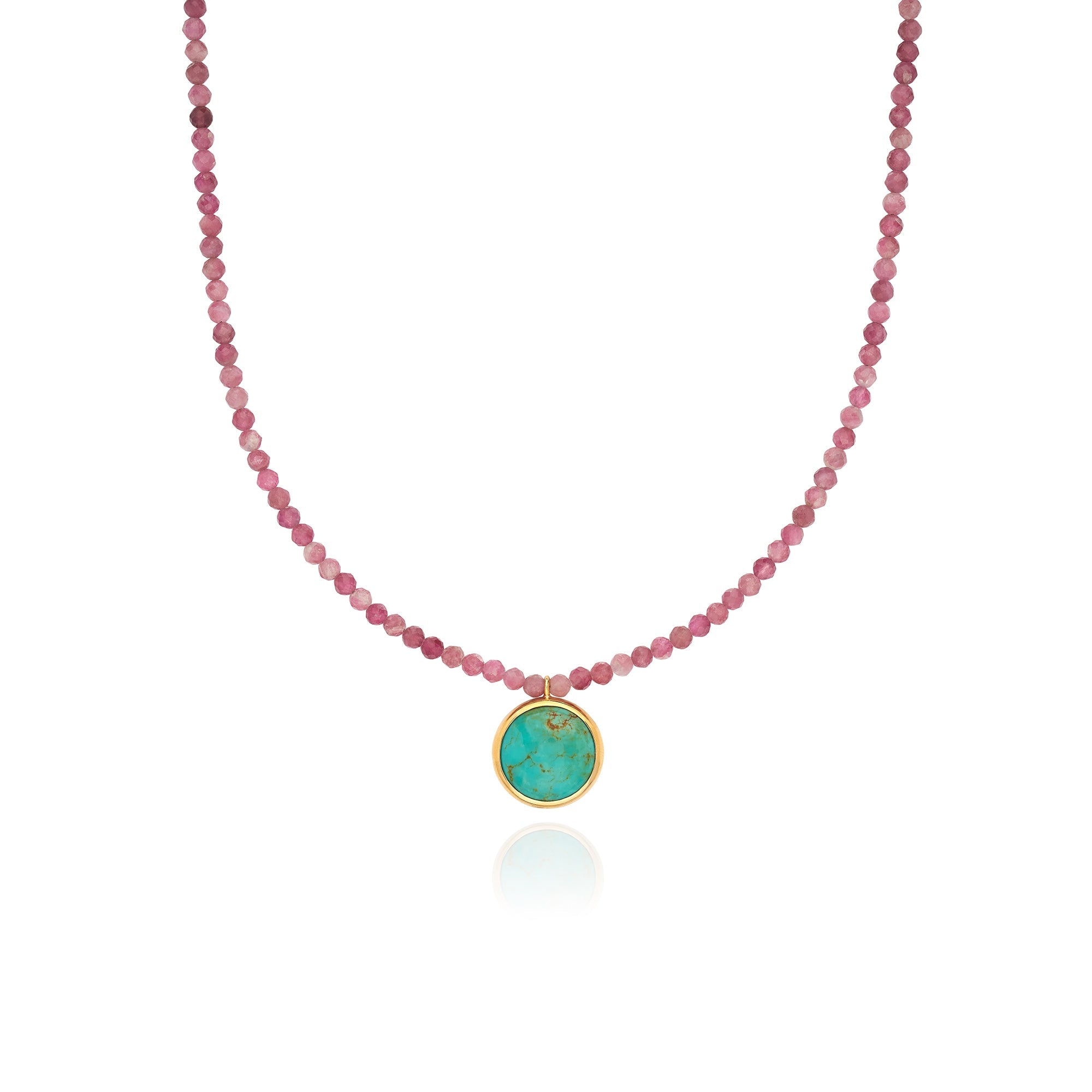 Namaste Necklace - Turquoise