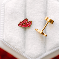 Red Slipper Earrings
