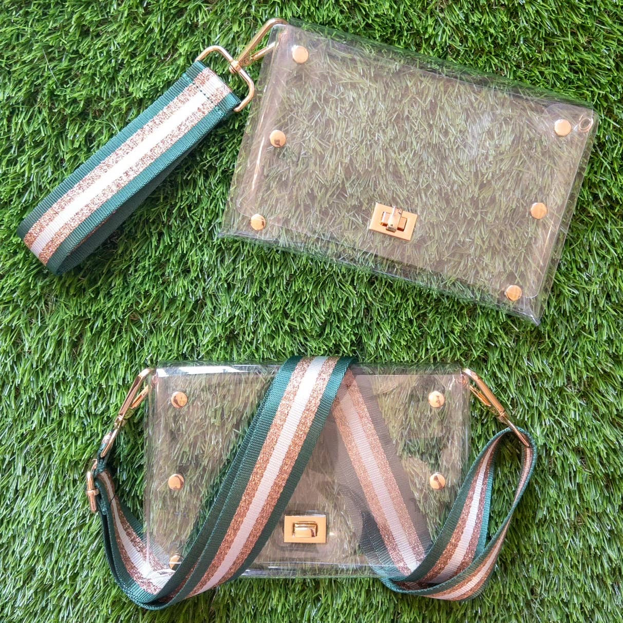 Game Day Purse | Green Cross-Body