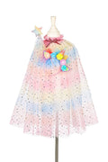 Unicorn Costume Cape Set w/ Headband & Wand (3-4 yrs)