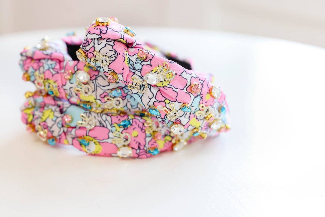 Beaded Headband | Bejeweled Bunny