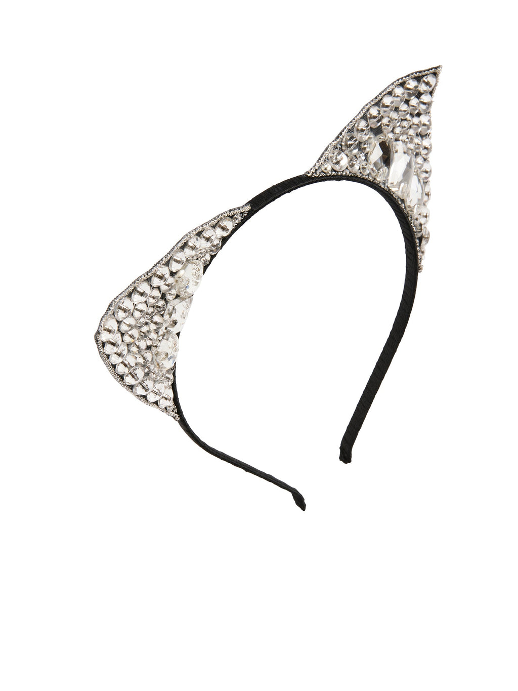 Halloween Crystal Kitten Tiara
