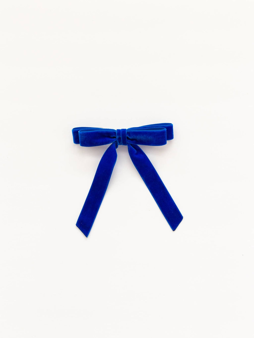 Short Velvet Hair Barrette | Alice Bow - Short Length